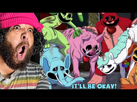 Take The Test by RecD - Miss Delight, Catnap & Smiling Critters Fan Song REACTION!