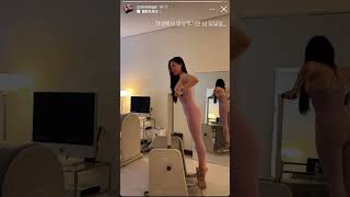 韓国 インスタ美女 오지수 (@zzooooopp) 레깅스 ジム着 トレーニング動画 #shorts