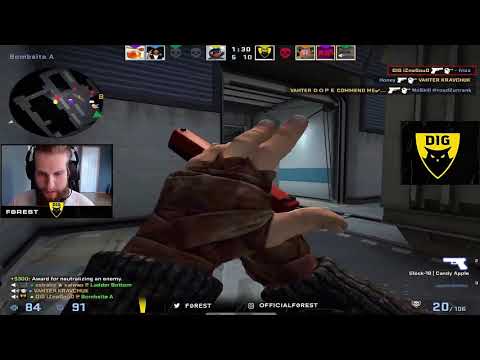 When pro players plays with Russians (ft. f0rest) | Global Elite