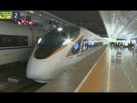 China's new, longer Fuxing high-speed trains start operation