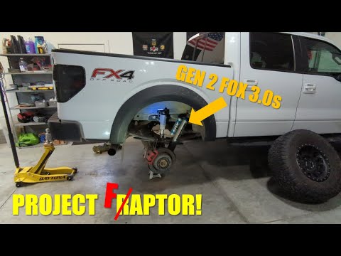 Raptor Conversion EP1:  Rear Suspension