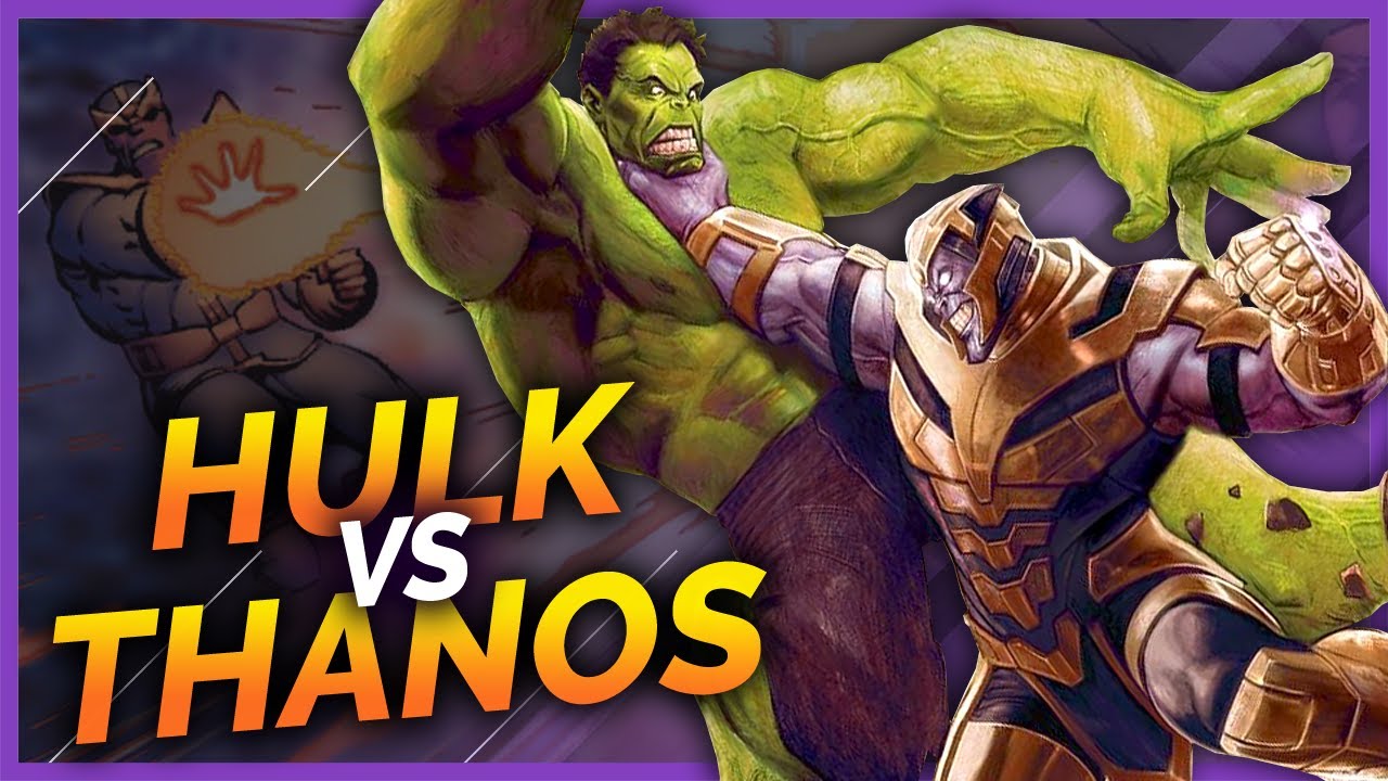 THANOS VS HULK: QUEM VENCE?