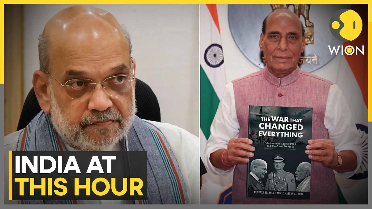 Rajnath Singh Launches Book Of Op Sindoor | Amit Shah Inspects BSF Secuirty Framework | WION