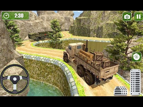 US Offroad Army Truck Driving Army Vehicles Drive Game | Truck Games | Truck 3D Racing Gameplay