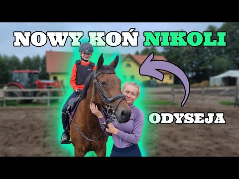 NIKOLA HAS A NEW HORSE?! | Her first training session with a trainer