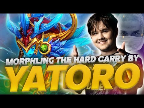 TSPIRIT.YATORO MORPHLING THE HARD CARRY GAMEPLAY - DOTA 2 PATCH 7.34D