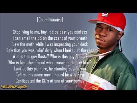 Chamillionaire - Hip Hop Police ft. Slick Rick (Lyrics)