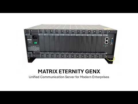 Matrix Eternity Genx12S AC Epabx System / Intercom System for Small to Medium businesses