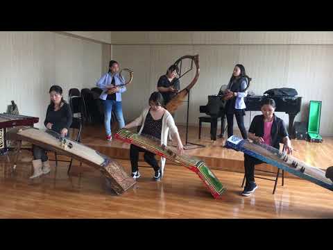 The Altai harp (7 Century) and Mongolian Akhu Ikh Yatga (3rd century BC)