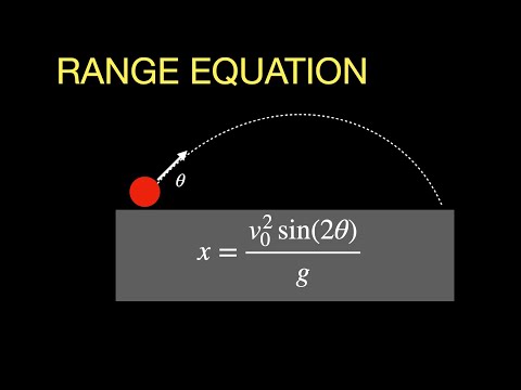 Derive Range Equation