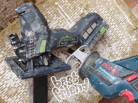 Dämmplatten schneiden! So schnell geht's mit #Festool und #Bosch! #DIY