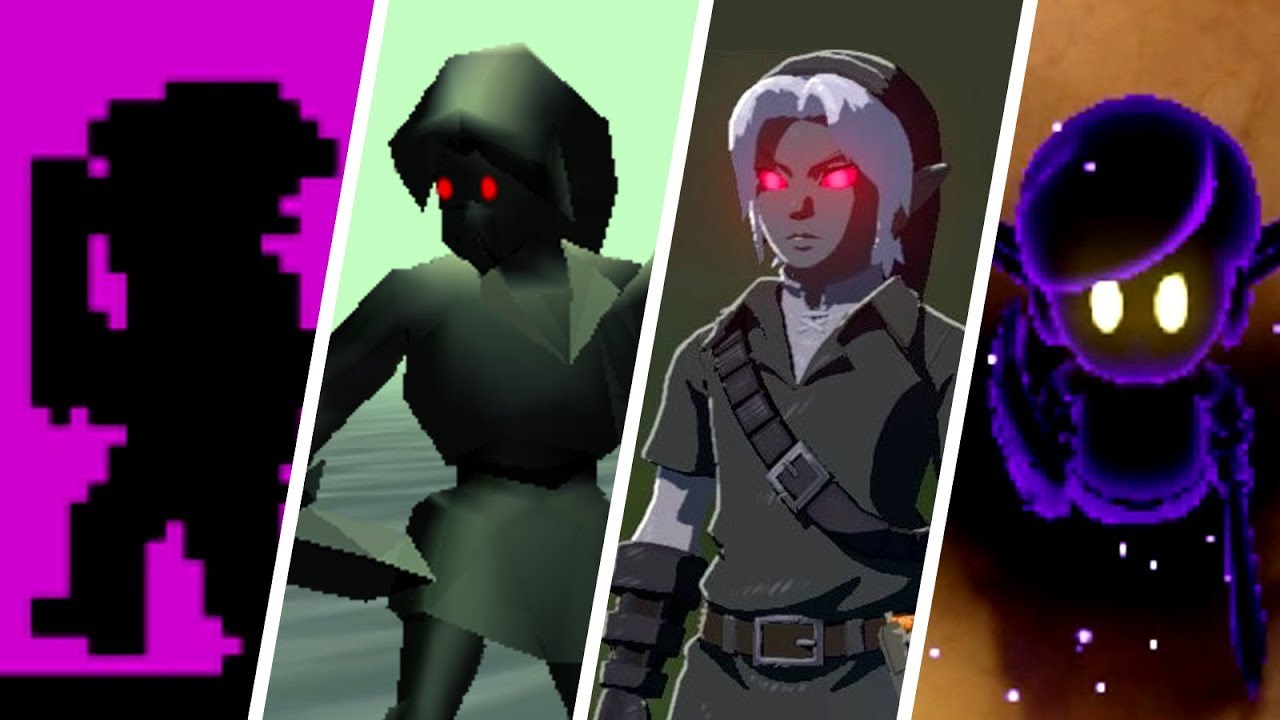 Evolution of Dark Link / Shadow Link (1987 - 2019)