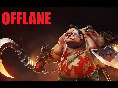 Dota 2 Pudge Offlane.