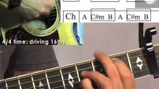 "Where the Spirit of the Lord Is" Guitar Lesson Passion 2010 -- Chris Tomlin Awakening