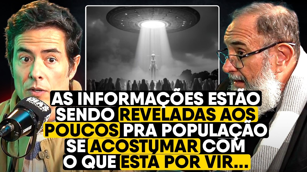 A HISTÓRIA NÃO CONTADA sobre ALIENS e os SERES HÍBRIDOS - DR ALEX ALVES E FELIPE FOLGOSI