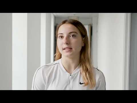 GB National Tennis Academy player Millie Skelton