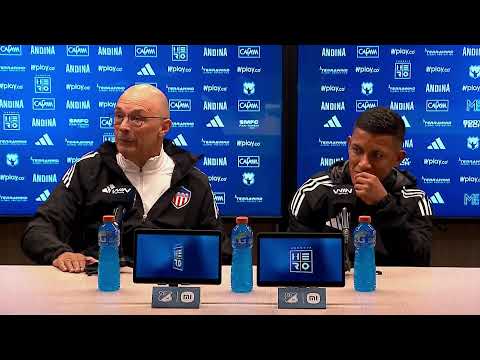 Rueda de prensa de Junior tras su partido con Millonarios