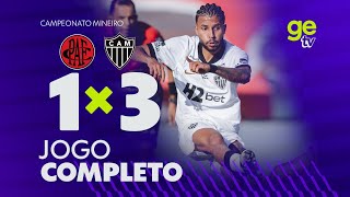 JOGO COMPLETO: POUSO ALEGRE X ATLÉTICO-MG | CAMPEONATO MINEIRO | ge tv