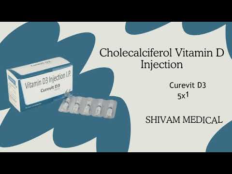 Cholecalciferol vitamin d injection