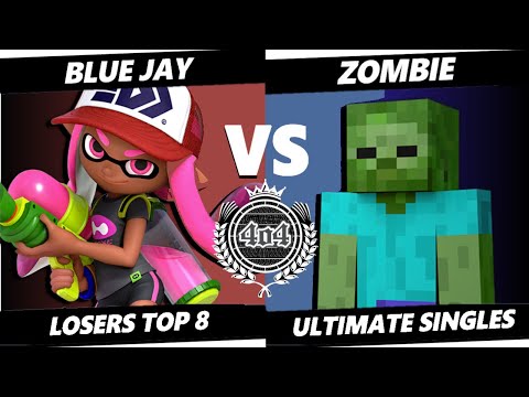 4o4 Smash Night 56 - Blue Jay (Inkling) vs ExS| Zombie (Steve) - Losers Top 8
