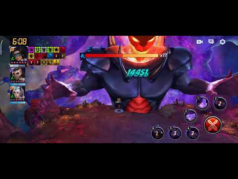 Marvel Future Fight - T3 Ms. Marvel (Kamala Khan) - Dormammu GBR Solo - Obelisk