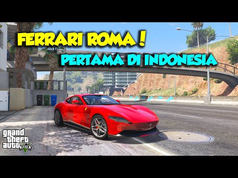 FERRARI ROMA PERTAMA DI INDONESIA MOBIL FERRARI DEDDY CORBUZIER - GTA V SULTAN UPIN IPIN SPESIAL