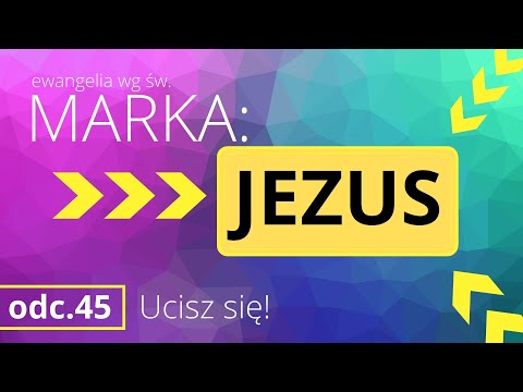 Ucisz się! | Marka: Jezus | Jacek Olczyk SJ [18.08.2020]