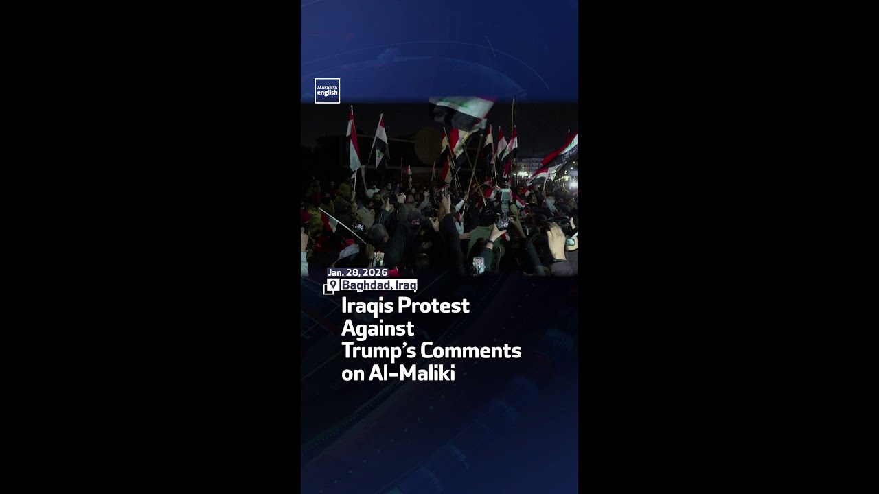 Video | Iraqis Protest Against Trump’s Comments On Al-Maliki