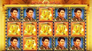 Casino Slot BIG WIN Book of Dead Free Spins Feature!
