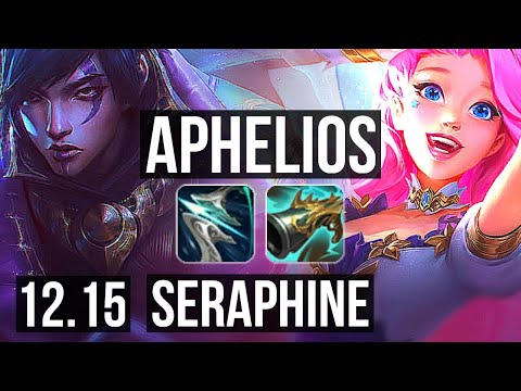 APHELIOS & Pantheon vs SERAPHINE & Brand (ADC) | 600+ games, 5/1/1 | EUW Master | 12.15