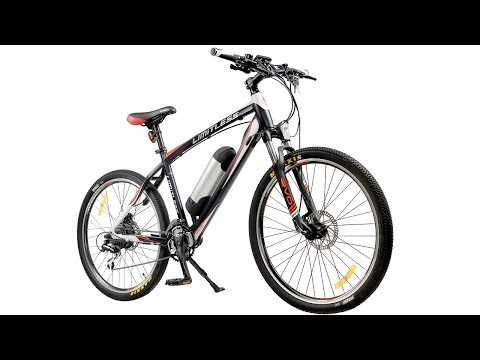 Aluminum alloy frame lithium ion battery electric mountain bike - Luxmea