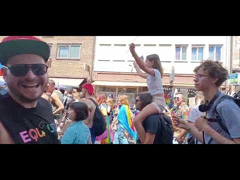 CSD Nürnberg PRIDE einfach geil..Tolle Menschen tolle Meinung Alle Achtung. Für mehr Toleranz #CSD