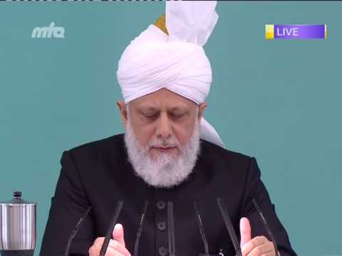 English Translation: Eid-ul-Fitr Sermon 10th August 2013 by Hazrat Mirza Masroor Ahmad