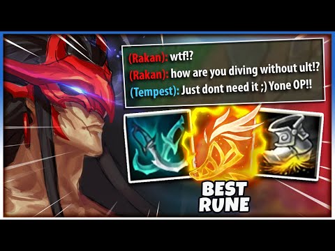 YONE DOES SO MUCH DAMAGE YOU ONLY NEED TO USE YOUR PASSIVE ABILITY! - League of Legends