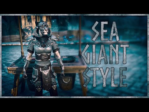 ESO Sea Giant Style - Showcase of the Sea Giant Motif in The Elder Scrolls Online