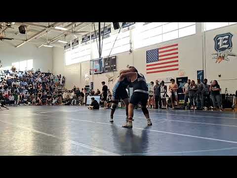 Sam VS Hickory Ridge wins with a pin.