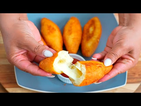 Bollitos de yuca rellenos de queso muy fácil de hacer