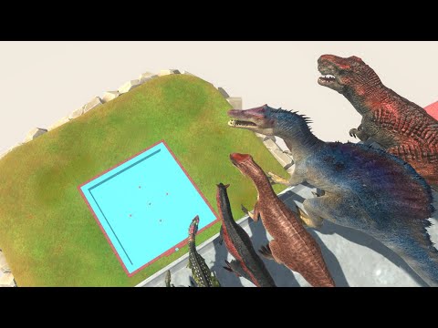 Jump Into The Pool of Death - Animal Revolt Battle Simulator