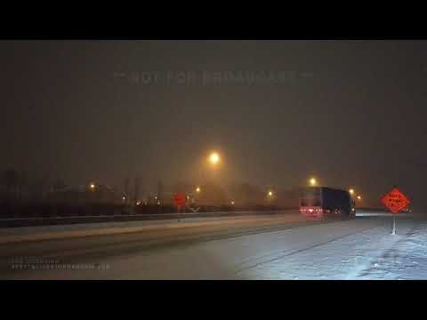 02-15-2021 Louisville, KY - University of Louisville Campus Loses Power - Frozen Roads Cause Acciden