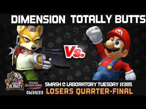 S@LT #385 | #SSBM Singles - Dimension vs Totally Butts - Losers Quarter-Final