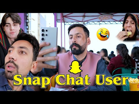 Types of Snap Chat users 