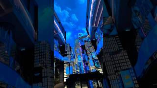 Times Square performance venue onboard the MSC Seascape. #cruise #cruisetour #msccruises #cruiseship