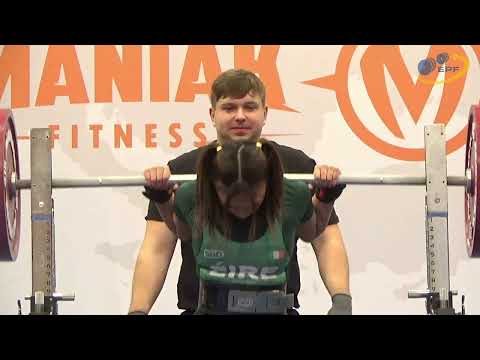 Women Jr 52kg, Men Jr 74kg B-groups - 2025 European SJr, Junior & SOI Classic Powerlifting