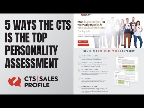 5 Ways the CTS Sales Profile is the Best Assessment for You