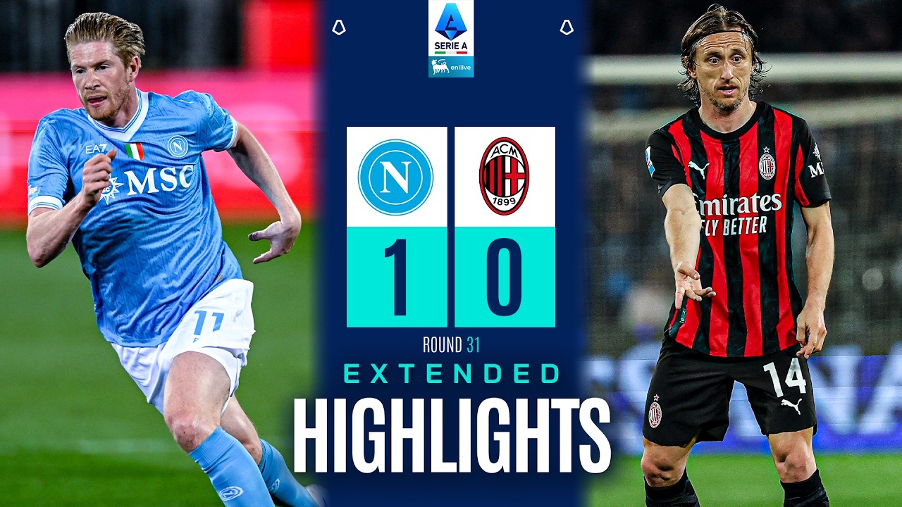 MAXI SINTESI NAPOLI-MILAN 1-0 | EXTENDED HIGHLIGHTS | SERIE A ENILIVE 2025/26