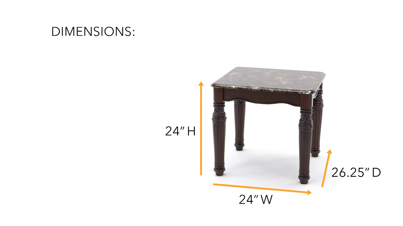 North Shore 3 in 1 Occasional Occasional Table Set from Ashley (T53313