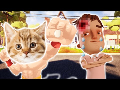 DAYININ OĞLUYLA KAVGA ZAMANI 😡😡😡 - Hello Neighbor Hide & Seek