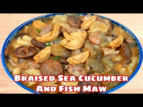 HOW TO COOK SPARERIBS|BRAISED SEA CUCUMBER AND FISH MAW|ABALONE|MUSHROOMS