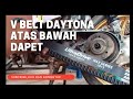 Cara Pasang Vanbelt Roller DAYTONA Scoopy Tarikan Enteng Atas Bawah