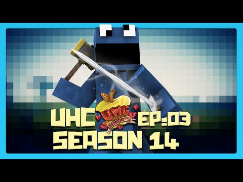 Minecraft CUBE UHC Season 14 - Episode 3 - ENCHANTING GLITCH